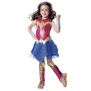 Bộ đồ cosplay Wonder Woman hóa trang Halloween cho bé gái