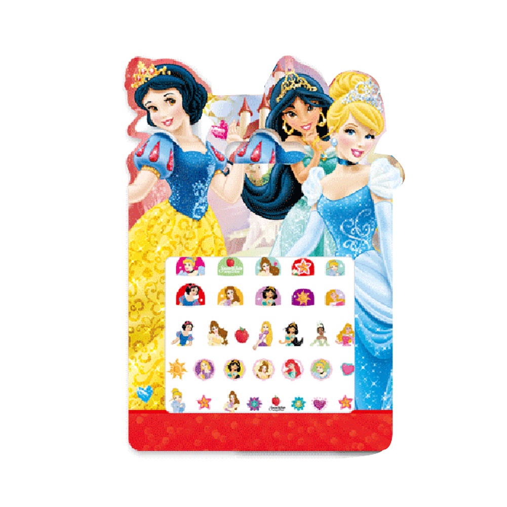 Bộ 170 nhãn dán trang trí móng tự dính họa tiết Disney cho bé gái