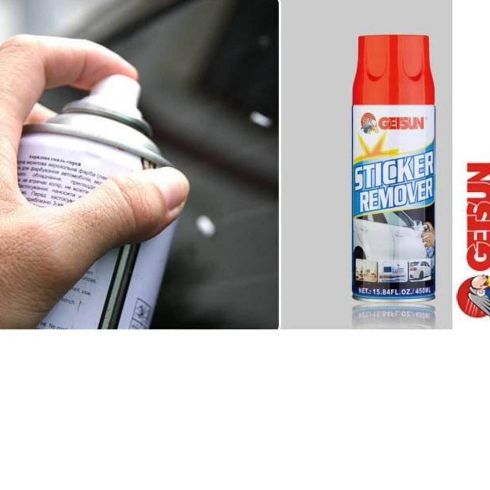 Bộ 1 chai xịt tẩy keo băng dính nhựa đường và 1 khăn lau siêu sạch