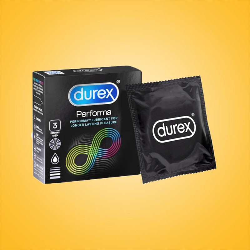 [Siêu giảm giá ]Bao cao su KÉO DÀI CUỘC YÊU Durex Performa - 3 cái