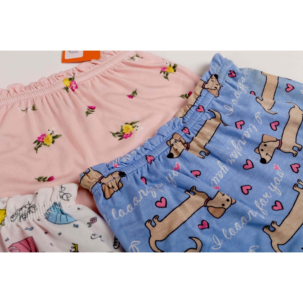 Quần Chip Đùi Bé Gái Nhiều Màu, Nhiều Họa Tiết Xinh Xắn Đáng Yêu - Hanosimex