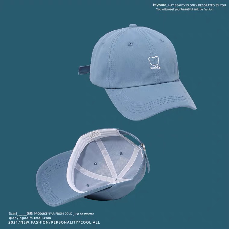 Mũ Lưỡi Trai Thêu Chữ Thời Trang Cao Cấp Cho Nam Nữ