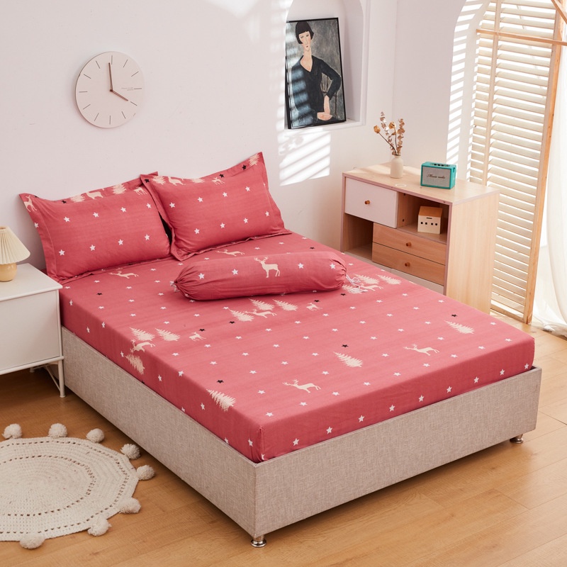 Vỏ gối nằm cao cấp cotton 48x74cm kiểu dáng Hàn Quốc