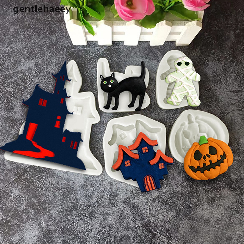 Khuôn Làm Bánh Quy / Kẹo / Sô Cô La Chủ Đề Halloween