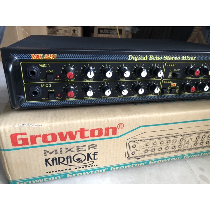 Vang Mixer Karaoke MK-22N 2 line