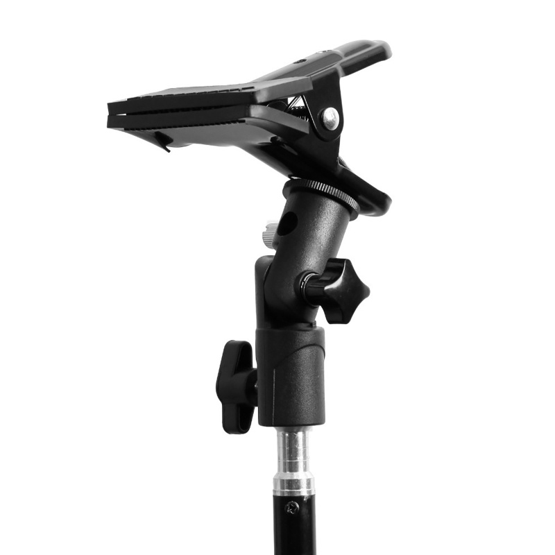 Giá Đỡ Kẹp Dù / Đèn Flash Bằng Kim Loại 1 / 4 &quot;Đến 3 / 8&quot; Chịu Tải Nặng