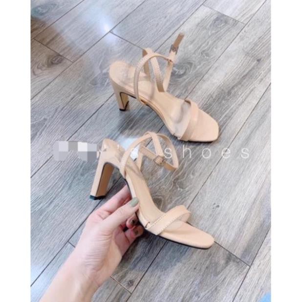 giày Sandal nữ đế cao gót dẹt