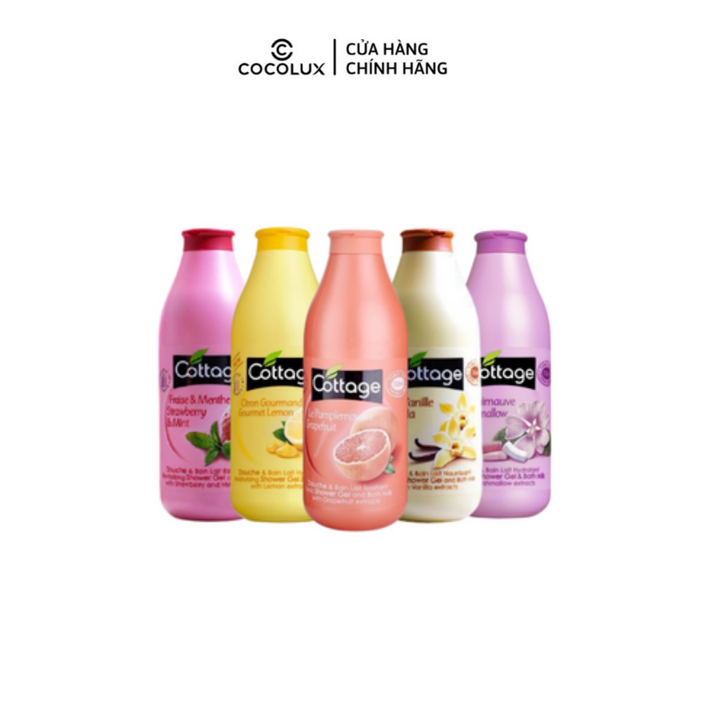 Sữa Tắm Cottage 750ml [COCOLUX]