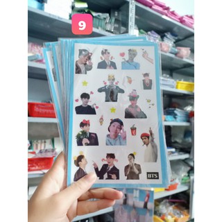 Sticker Bangtan mẫu mới