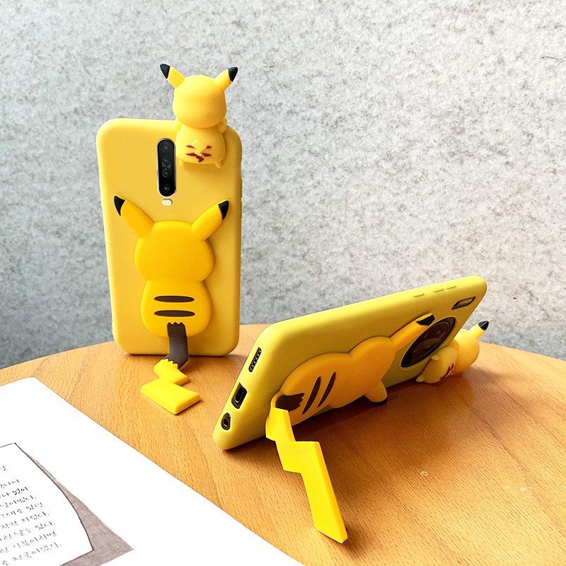 Ốp Điện Thoại Mềm Thiết Kế Pikachu Cho OPPO A31 A93 A5 A9 2020 F11 F9 PRO A3S A5S RENO 2F 2 F5 F7 A15 S A1K A92 A53