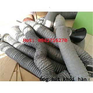 Ống gió mềm d300, ống gió mềm vải phi 300 thông gió quạt hút 10m