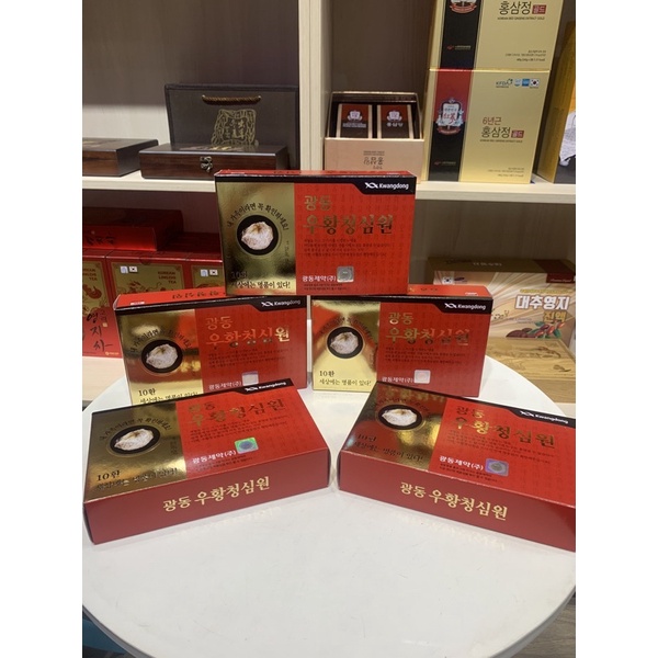 An cung ngưu hoàng hoàn Kwangdong Hàn Quốc nội địa hộp 10 viên ❤️💫