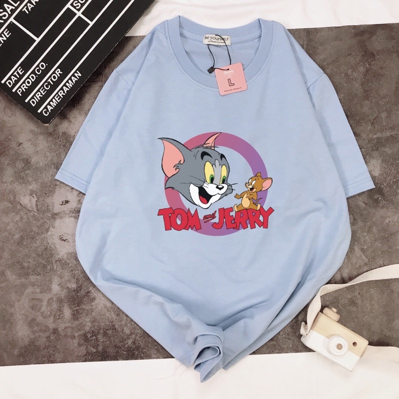 ÁO THUN CARTOON UNISEX TOM JERRY