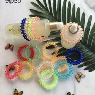 Dây buộc tóc xoắn to