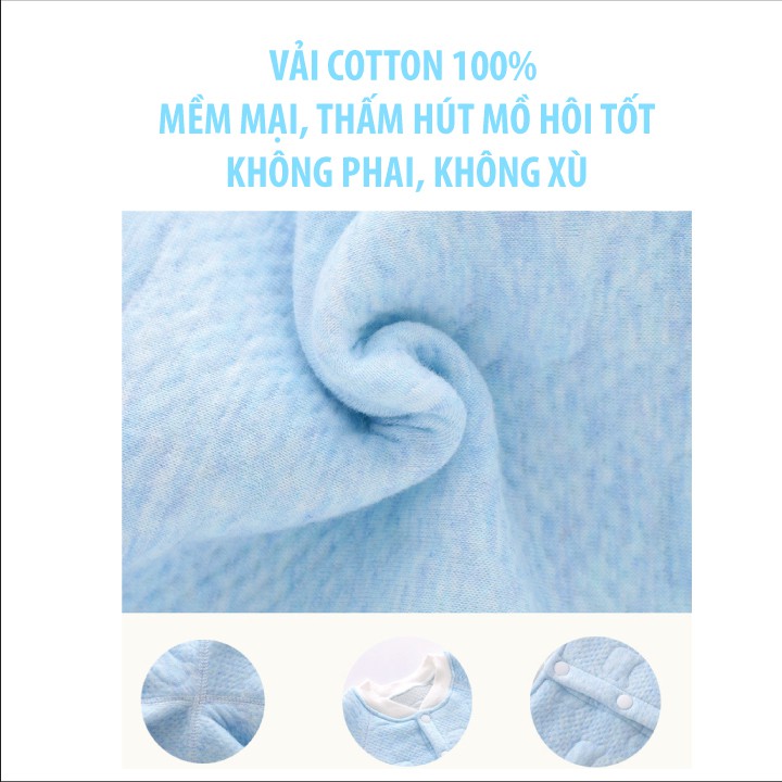 [CÓ SẴN] Túi Ngủ Trẻ Em Mùa Đông Cotton Trần Bông Ấm Áp, Túi Ngủ Cho Bé (Video + Ảnh Thật)