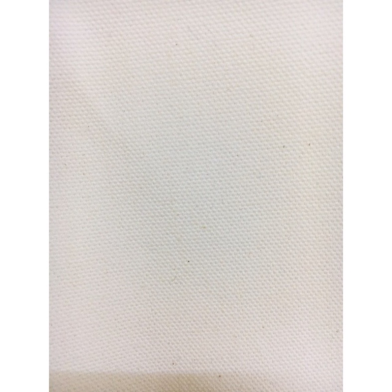 Vải canvat dày màu trắng kem khổ m6 cotton 45% ,polyeste 55%
