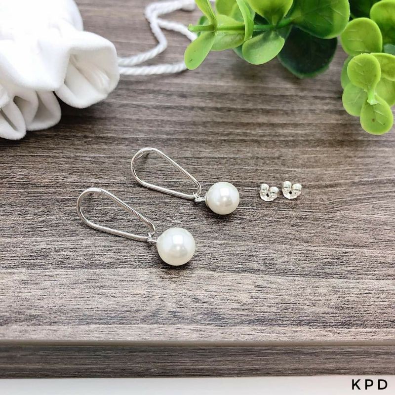 Bông tai thời trang dáng dài- Sale đồng giá 160k - bạc Ý đẹp