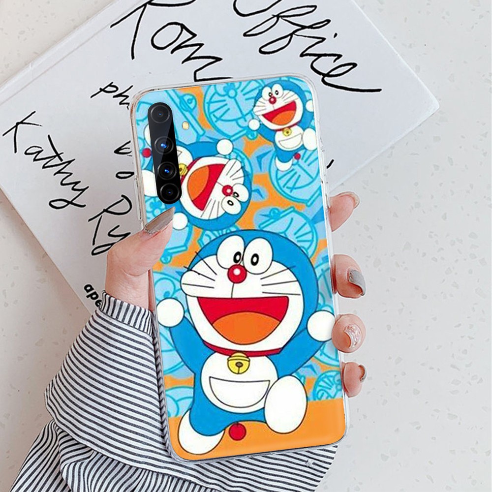 Ốp Điện Thoại Mềm Trong Suốt Hình Doraemon Tt75 Cho Samsung Galaxy J7 Plus Prime A72 F62 Pro Duo