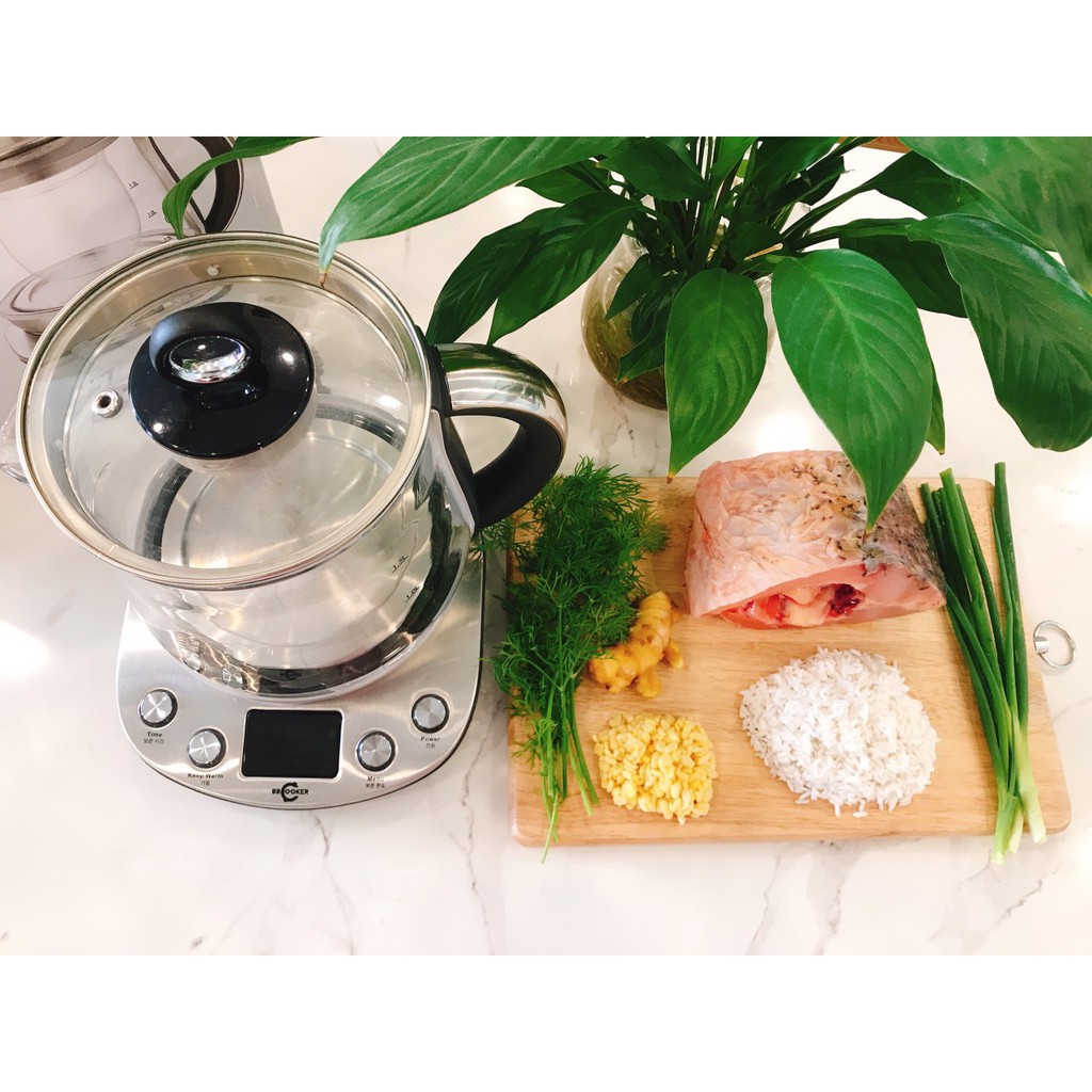 [Free Ship] Ấm đun đa năng thông minh BBCooker - Hàng chính hãng, Bảo hành 24 tháng