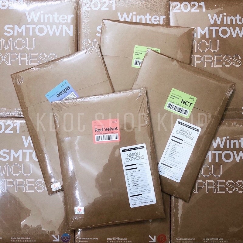 Bộ ảnh 2021 Winter SM Town: SMCU Express