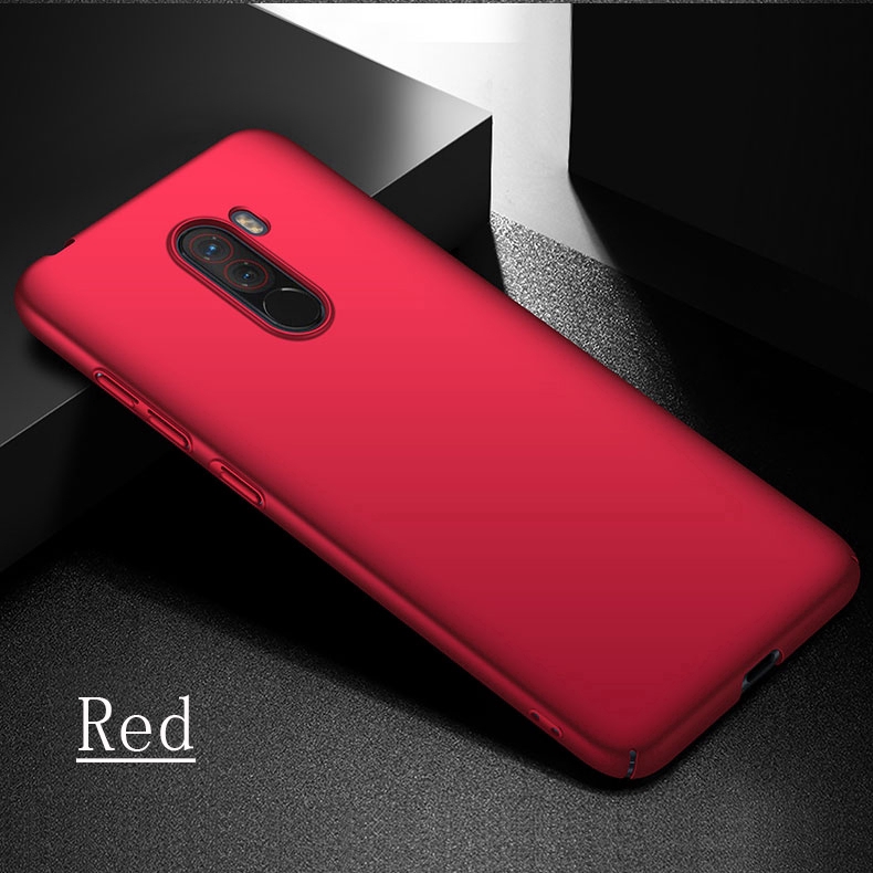 Ốp Điện Thoại PC Cứng Siêu Mỏng Mặt Nhám Cho Xiaomi Pocophone F1 F3