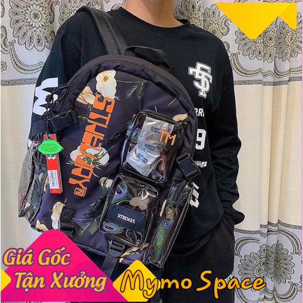 Balo 5THEWAY Hoa | Tặng Fulltag giấy tờ @ 5 THE WAY FLOWERS BACKPACK ( Bảo hành 1 năm )