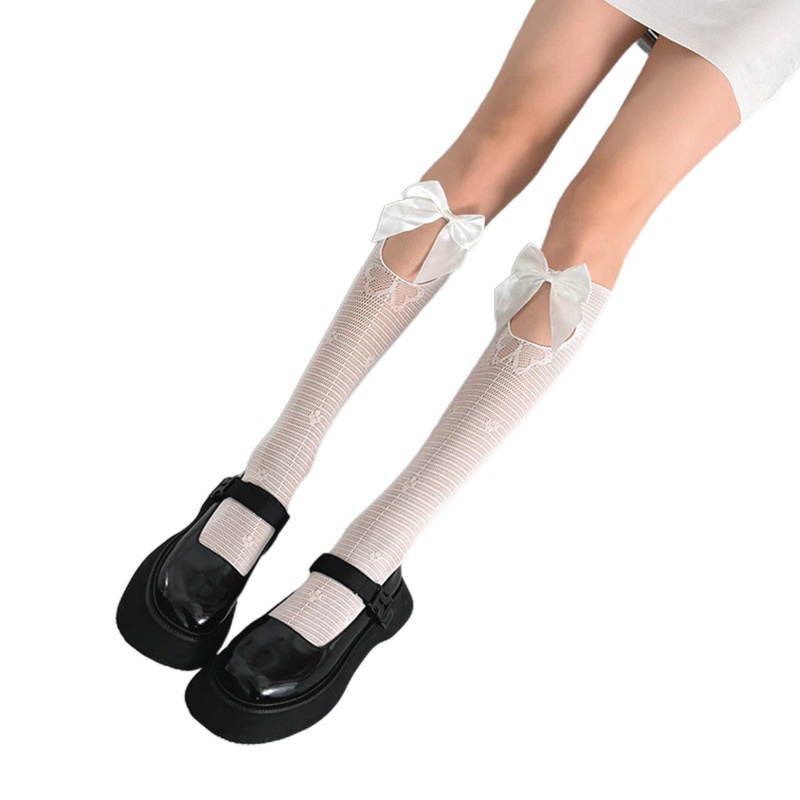 Xixi Vớ Ren Rỗng Cỡ Lớn Co Giãn Phong Cách Lolita