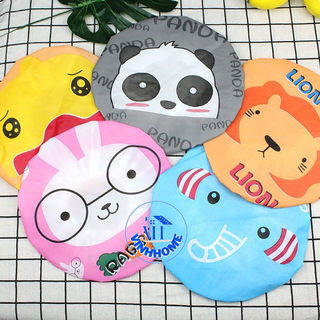 Combo 3 Mũ trùm tóc hình hoạt hình có thun