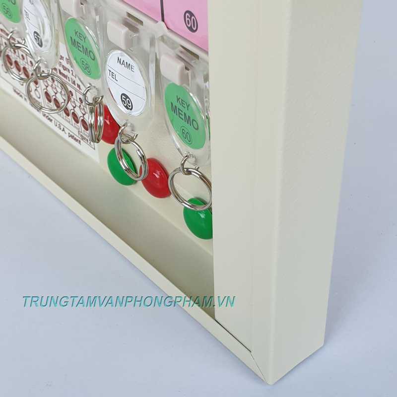 Tủ móc chìa khóa K60 chứa 60 móc được đánh số thứ tự