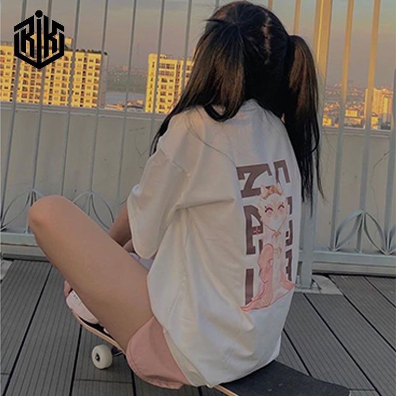 Áo phông form rộng ngắn tay unisex nam nữ oversize ATL135 | BigBuy360 - bigbuy360.vn