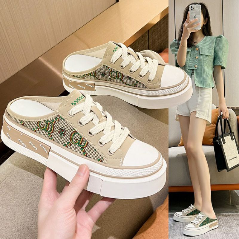 Giày Sục Nữ OOO Độn Đế Màu Đẹp