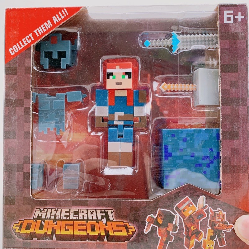 Bộ Đồ Chơi Mô Hình Nhân Vật Minecraft Dungeons-Lego Minecraft