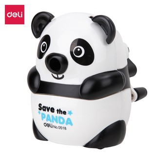 Md gọt chì quay tay hình gấu trúc deli maifa