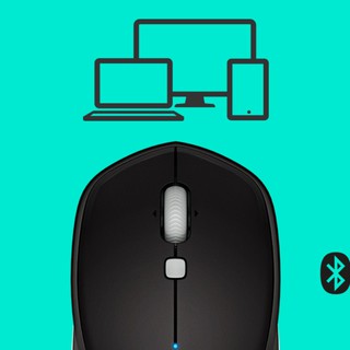 Chuột bluetooth không dây Logitech M337 Wireless (Đen)