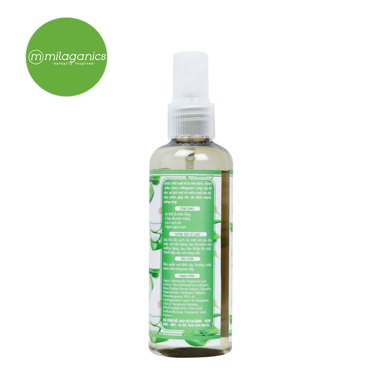 Toner Nha Đam Milaganics 100ml | BigBuy360 - bigbuy360.vn