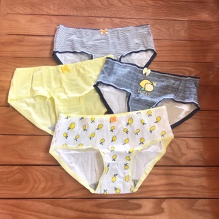 Set 4 quần chip cotton hoạ tiết cực xinh