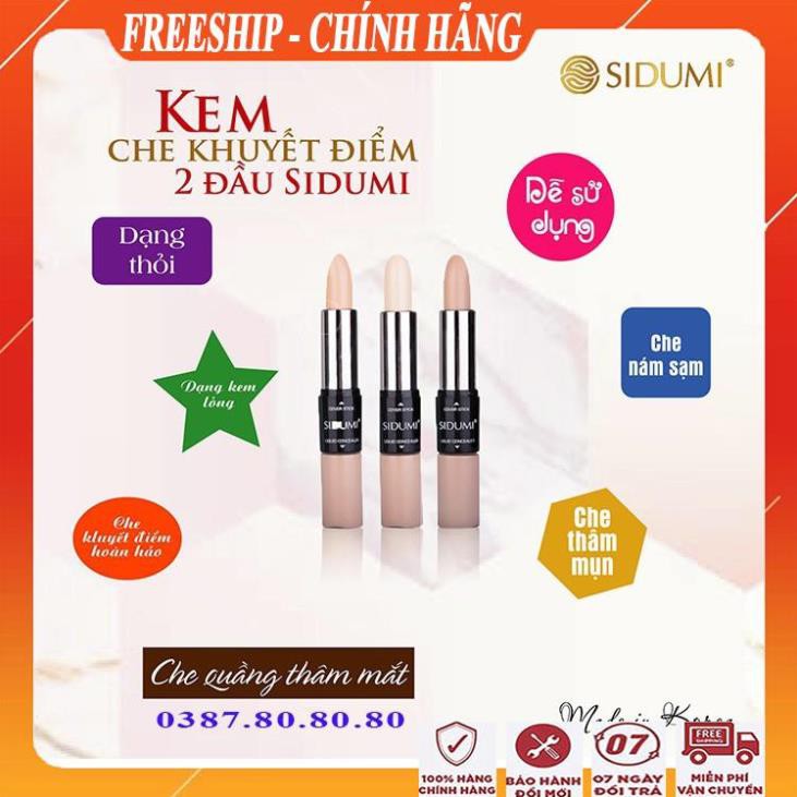 [ Freeship - HÀNG SIÊU CAO CẤP ] Kem che khuyết điểm sidumi đa năng thần thánh/ Kem che khuyết điểm cho nam nữ siêu đẹp