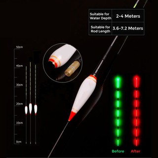 Phao Câu Cá Thông Minh 3 Kích Cỡ Có Đèn Led