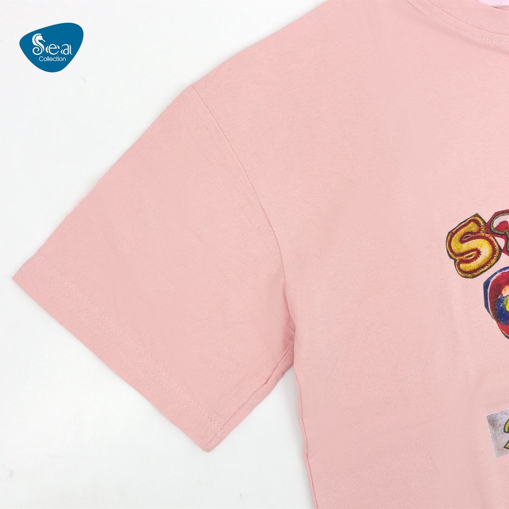 Áo Thun Unisex Sea Collection Cổ Tròn Tay Ngắn Stay 8839