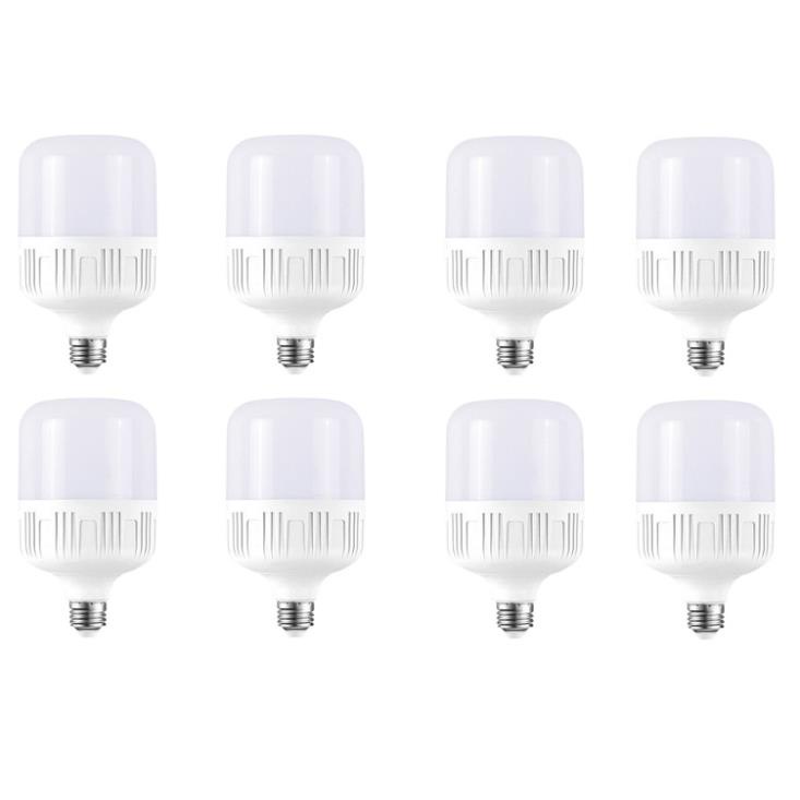 Bộ 8 bóng đèn led búp trụ 5w kín nước siêu bền