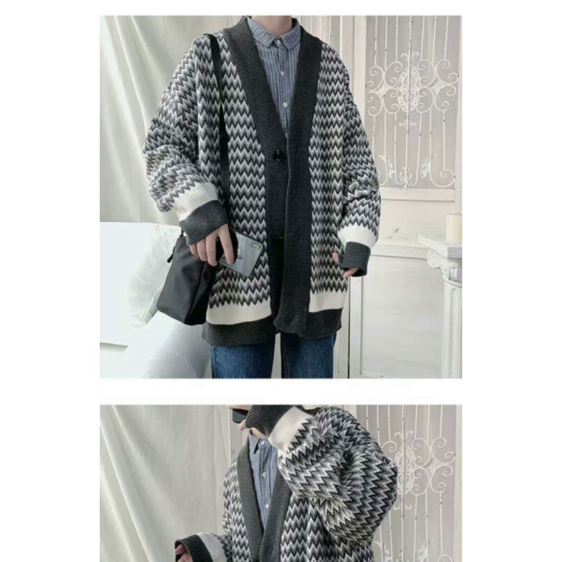 [ ORDER ] Áo khoác len cardigan chất dày dặn cực đẹp ( kèm ảnh thật sau )