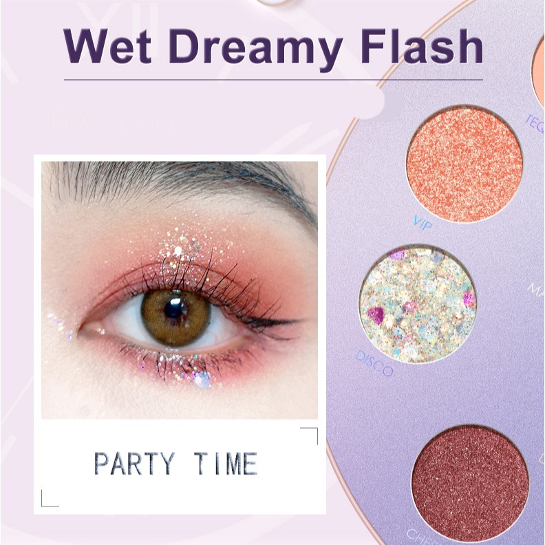 (Hàng Mới Về) Bảng Phấn Mắt Focallure Fa106 Màu Sắc Long Lanh Quyến Rũ | BigBuy360 - bigbuy360.vn