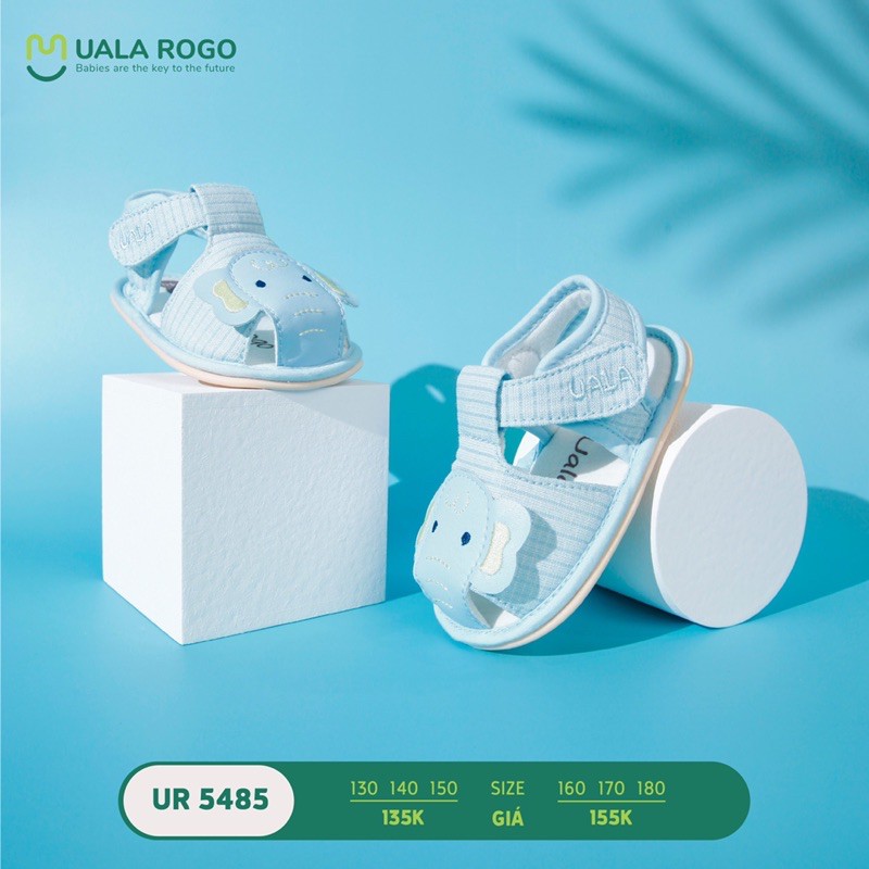 UALA ROGO-Giày tập đi con Voi tai to chuẩn y khoa đế cao su non chống trơn trượt bé trai bé gái siêu mềm nhẹ