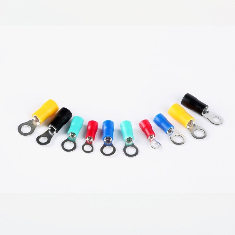 Set 50 Vòng Nối Dây Cáp Cách Điện 5 Màu RV2-6