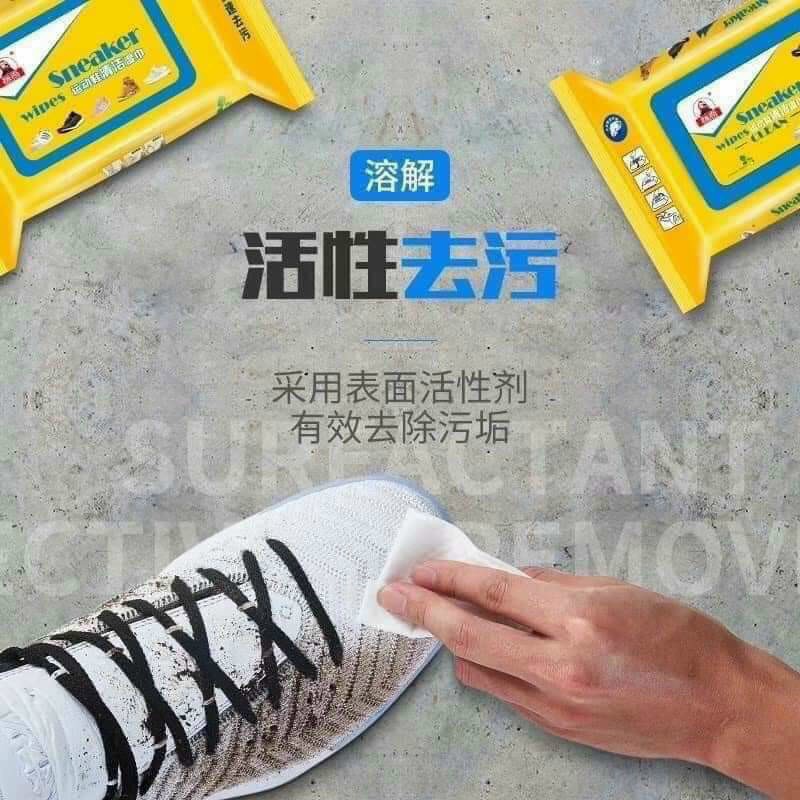 Giấy Lau Giầy Thần Thánh Sneaker 30 Tờ