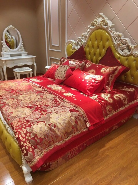 Chăn ga gấm lụa 10 món cao cấp