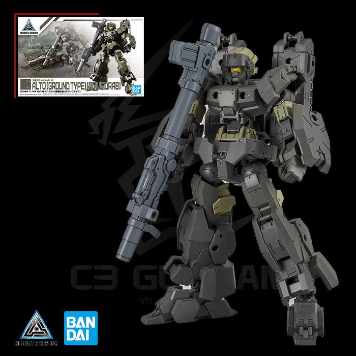 [BANDAI] MÔ HÌNH 30MM 1/144 eEXM-17 ALTO (GROUND TYPE) [OLIVE DRAB] ĐỒ CHƠI LẮP RÁP GUNDAM GUNPLA CHÍNH HÃNG NHẬT BẢN