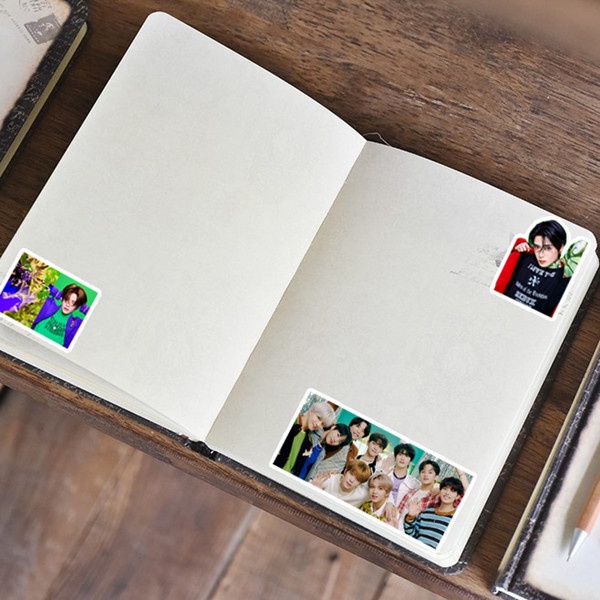 Bộ 100 miếng dán trang trí điện thoại/laptop/vali NCT127 3rd Album ''STICKER'' JAEMIN DOYOUNG JAEHYUN