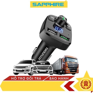 Tẩu sạc ô tô qc3.0 kèm máy nghe nhạc mp3 tích hợp bluetooth