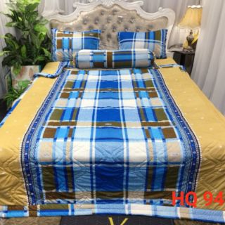 Bộ Drap Thun Hàn Quốc mát lạnh 4 món (Inbox nhiều mẫu lựa chọn)